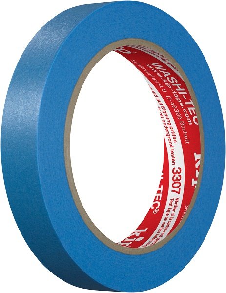 Kip 3307-18 WASHI-TEC Tape blau 18mm x 50m